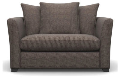 Heart of House Libby Fabric Cuddle Chair - Shale